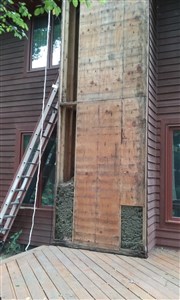 Picture of chimney chase repaired by Waddill Services, LLC in Des Moines, Iowa 2