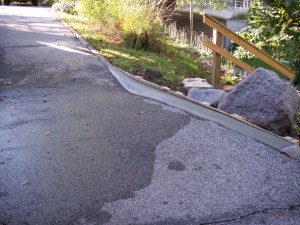 Picture of concrete curb repair by Waddill Services, LLC in Des Moines, Iowa 2