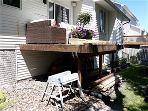 Picture of deck cable railing by Waddill Services, LLC in Des Moines, Iowa 2