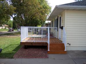 Picture of RailBlazers  Aluminum Deck Railing installed by Waddill Services, LLC in Des Moines, Iowa 3