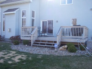 Picture of ramp for handicapped dog built by Waddill Services, LLC in Des Moines, Iowa 1