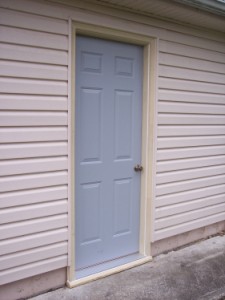Picture of garage entry door replaced by Waddill Services, LLC in Des Moines, Iowa 2