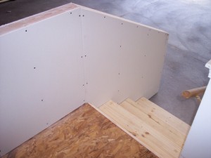 Picture of garage entry steps built by Waddill Services, LLC in Des Moines, Iowa 3