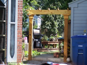 Picture of custom arbor constructed by Waddill Services, LLC in Des Moines, Iowa 4