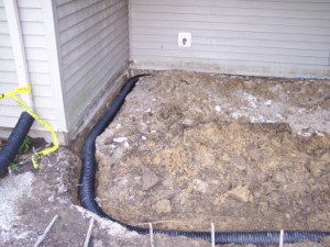 Picture of new patio and retaining wall by Waddill Services, LLC in Des Moines, Iowa 10