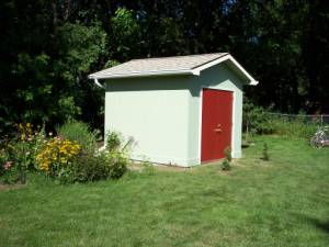 Picture of garden shed remodel by Waddill Services, LLC in Des Moines, Iowa 3