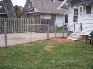 Picture of steps and fence installed by Waddill Services, LLC in Des Moines, Iowa 6