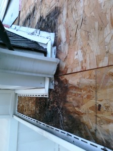 Picture of water damage repaired by Waddill Services, LLC in Des Moines, Iowa 1