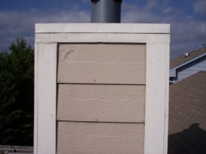 Picture of chimney chase repaired by Waddill Services, LLC in Des Moines, Iowa 1