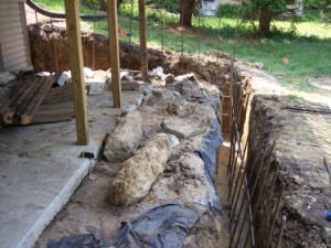 Picture of new patio and retaining wall by Waddill Services, LLC in Des Moines, Iowa 5