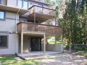 Picture of new patio and retaining wall by Waddill Services, LLC in Des Moines, Iowa 18