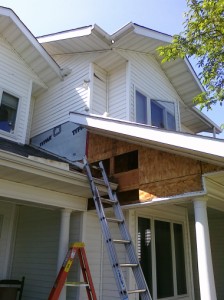 Picture of water damage repaired by Waddill Services, LLC in Des Moines, Iowa 3