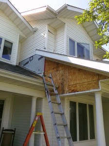 Picture of water damage repaired by Waddill Services, LLC in Des Moines, Iowa 4